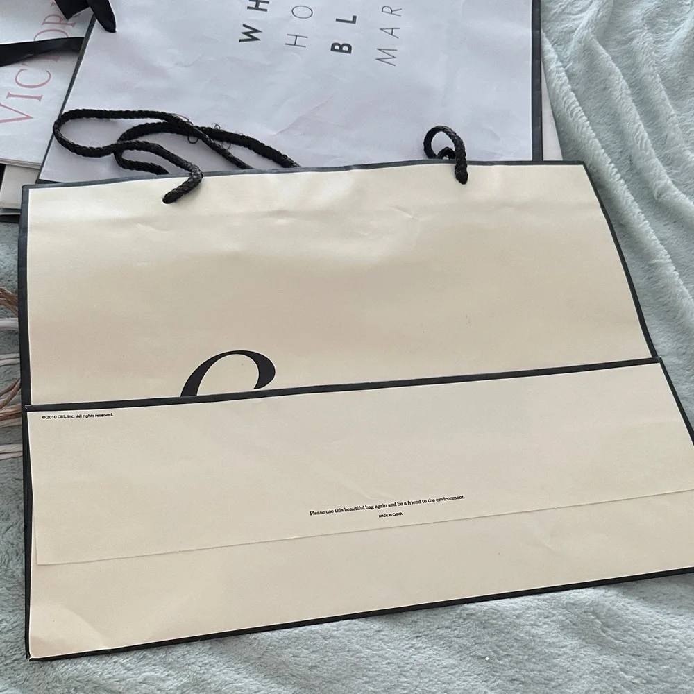 12 Empty Assorted Brand Gift Bags